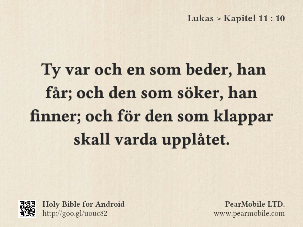 Lukas, Kapitel 11:10